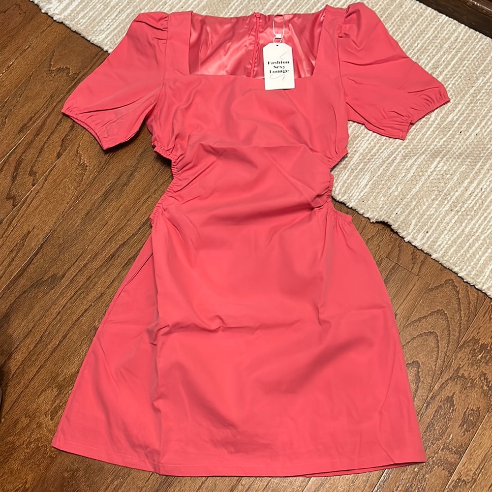 Pink Fashion Sexy Lounge Dress